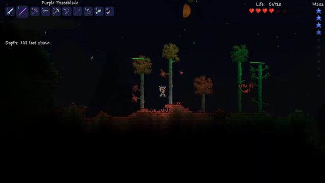 Terraria - Full Boss Fight, Brain of Cthulhu смотреть онлайн
