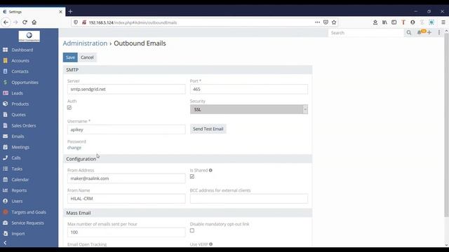 Setup SMTP Account in CRM смотреть онлайн