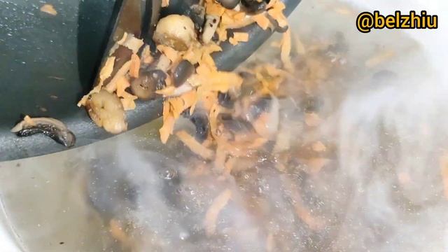 Сливочный грибной суп. Сырный суп с шампиньонами. Самый простой и вкусный способ приготовления смотреть онлайн