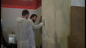 Учим правильно наносить камешковую декоративную штукатурку Ceresit CT 174