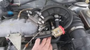 Фильтр на шланг штуцера отвода картерных газов ВАЗ-2114