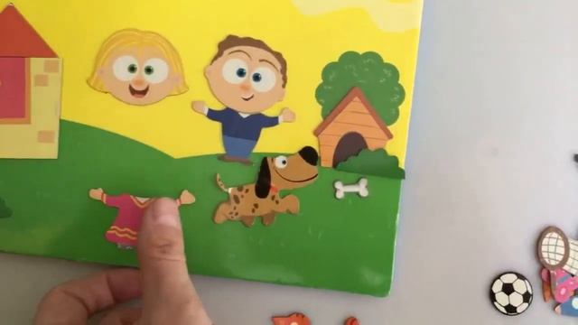 Набор для творчества Ses. Магнитные фигурки на магнитной доске для детей смотреть онлайн