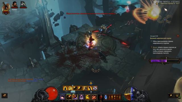 Diablo 3 Билд 2.4 Охотник на демонов(Demon Hunter)"Сущность порока"+"Бесконечный поход" смотреть онлайн