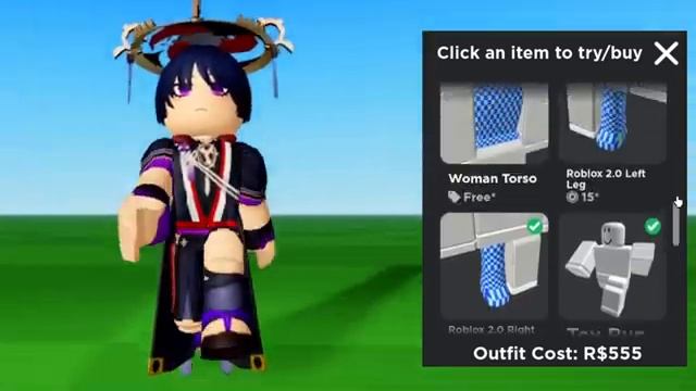 They've added Scaramouche hat onto Roblox смотреть онлайн