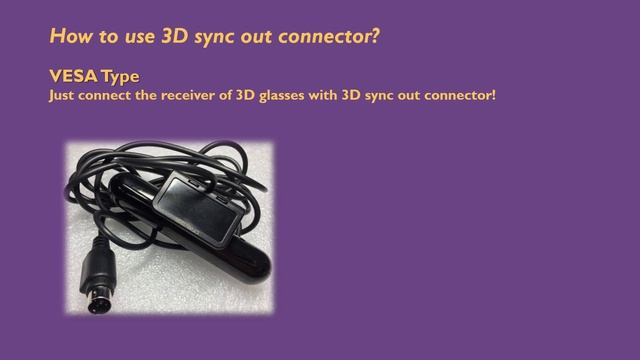 [BenQ FAQ] Projector_ How to use 3D sync out connector ? смотреть онлайн