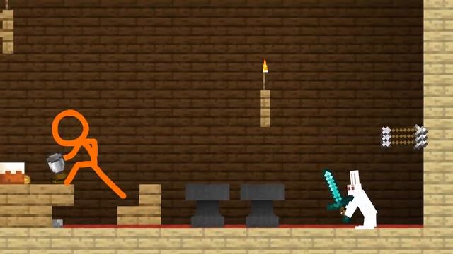 Кролик-Убивца. Анимация против Майнкрафта. (Эпизод 12)