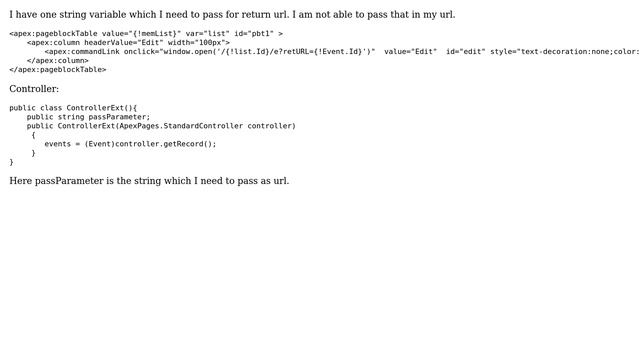 Salesforce: How to pass parameters in window.open for return URL:? смотреть онлайн