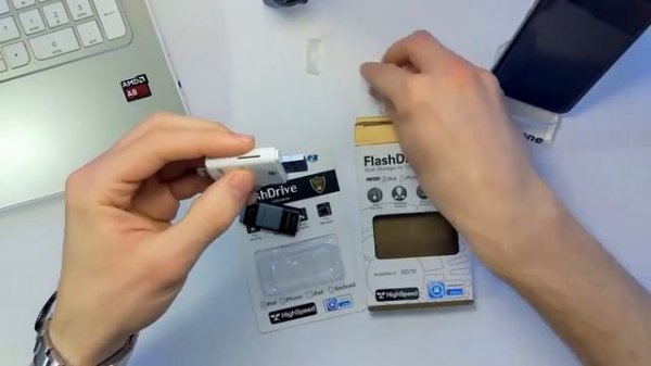 Обзор и краткая инструкция i-Flash Drive