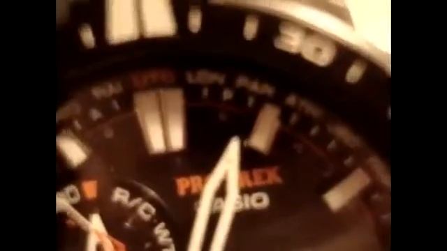 Casio Protrek PRW-6000 обзор дисплея часов смотреть онлайн