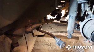 ремонт передней подвески нива шевроле .