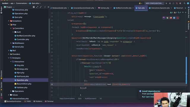 Chatbot con Botman 14 смотреть онлайн
