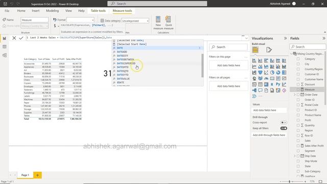 Power BI - Dynamic Total Between Two Dates - Date Slicer Latest Selected Date and 2 weeks back Date смотреть онлайн