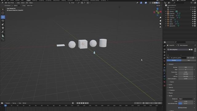 Blender Particle System Basics: Emission & Hair settings смотреть онлайн