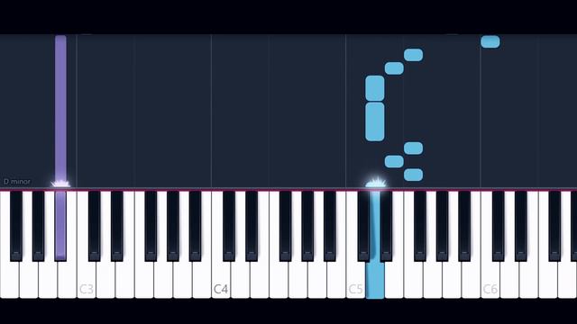 Asgore (EASY Piano Tutorial) - Undertale смотреть онлайн