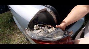 CHEVROLET AVEO T250: снимаем задний фонарь.