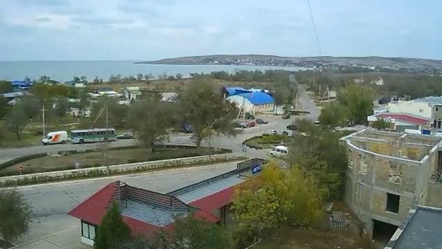 Перекрёсток в Щёлкино, 07.11.2012 - time-lapse с камеры 2 смотреть онлайн