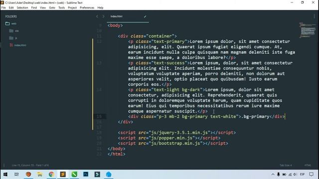 Curso Completo Bootstrap 4 | Utilities Colors, Clase 10 смотреть онлайн