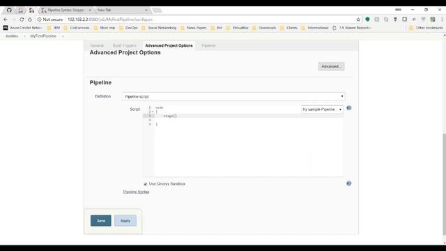 Jenkins How to Write Jenkinsfile Pipeline As Code Part 1 смотреть онлайн
