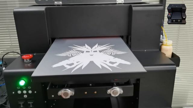 20220502 Clothing bronzing Color inlaid gold，A3 DTF，A3 DTG Printer，A3 vacuum platform printer смотреть онлайн