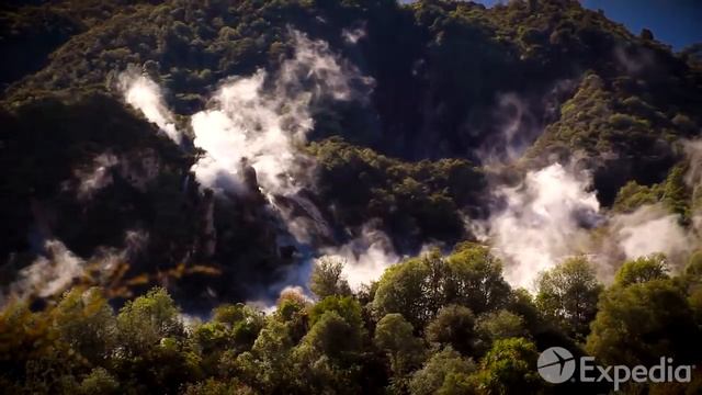 Роторуа/Rotorua/ Новая Зеландия/Красивые города, красивая музыка смотреть онлайн