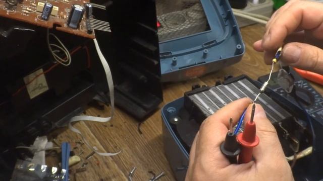 Тепловентилятор Timberk TFH-T15 DDM. Небольшой ремонт.