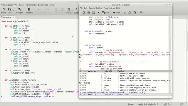tutorial crear app camara con imagenes superpuestas python kivy смотреть онлайн