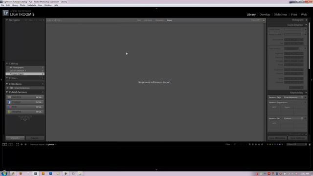 The Basics of Importing Files and Images into Adobe Lightroom 3 смотреть онлайн