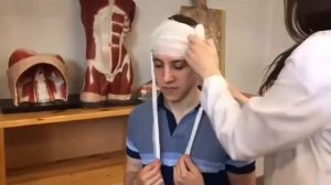 Ролик по оказанию первой помощи при закрытой травме головы