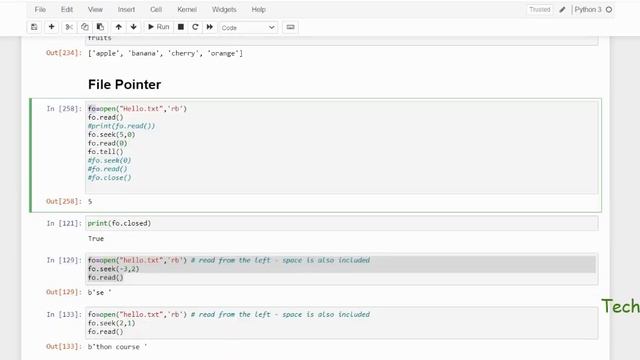 File Handling in Python - Part 2 | Python Tutorials for beginners | Techmaima смотреть онлайн