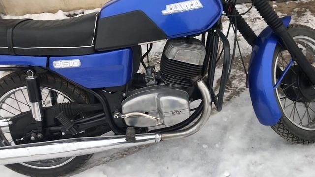 Jawa 638 после реставрации