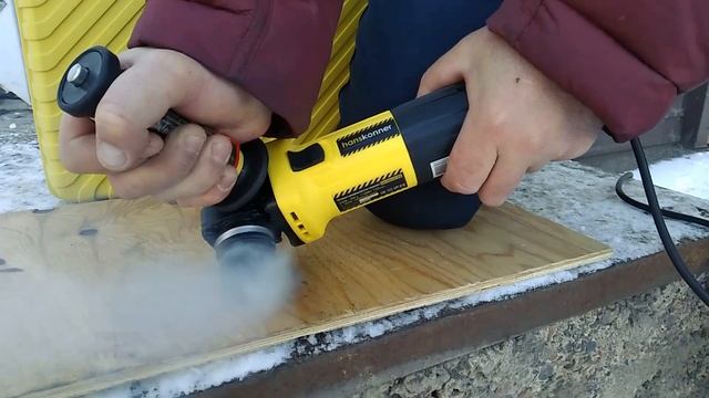 Болгарка УШМ Hanskonner HAG9012TES 125мм 1100Вт КЕЙС