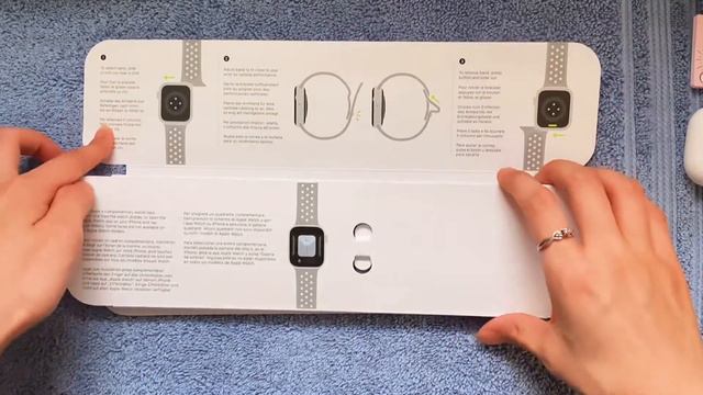 unboxing my first apple watch & setup + airpods pro (SE , 40mm in silver aluminum) aesthetic ✨ смотреть онлайн