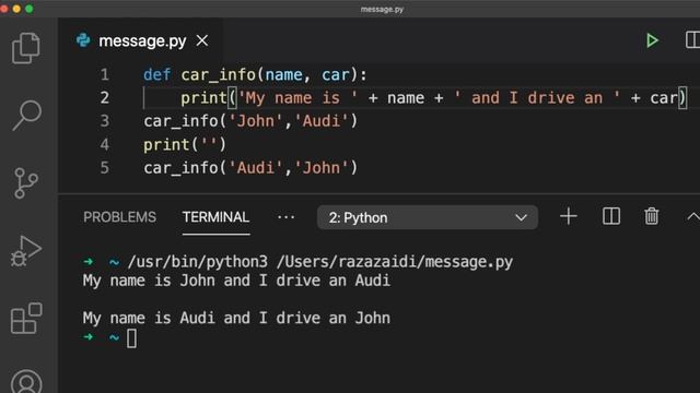 Python Tutorial for Absolute Beginners - #8 Functions смотреть онлайн