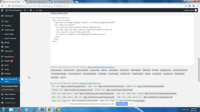 post carousel and slider смотреть онлайн