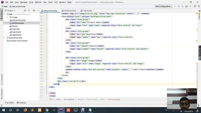how to use session in PHP for login and logout and active session after login & php Image uploading смотреть онлайн