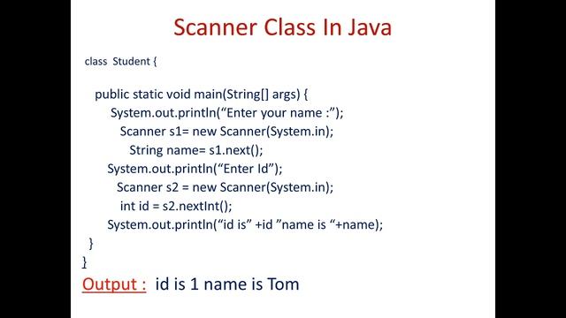 Java Scanner Class in Telugu || How to read input from keyboard . смотреть онлайн