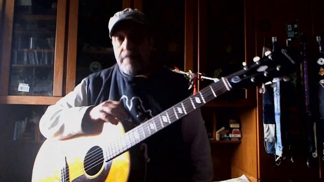 I still sing Hank Williams' songs ( Epiphone 1964 inspired The Texan slope shoulder dreadnought ) смотреть онлайн