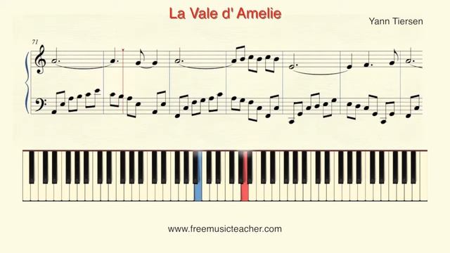 Yann Tiersen "La Vale d' Amelie" смотреть онлайн