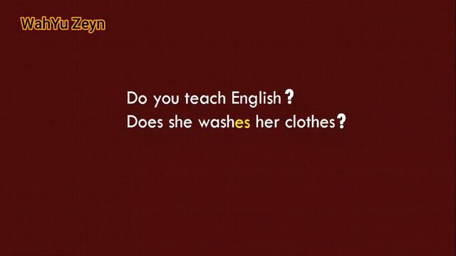 SIMPLE PRESENT TENSE смотреть онлайн