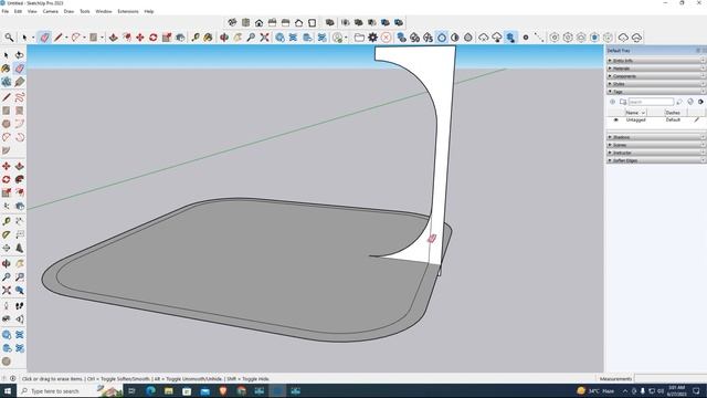 Native Tools: Rounded Corner Cube in SketchUp (No Plugins) смотреть онлайн