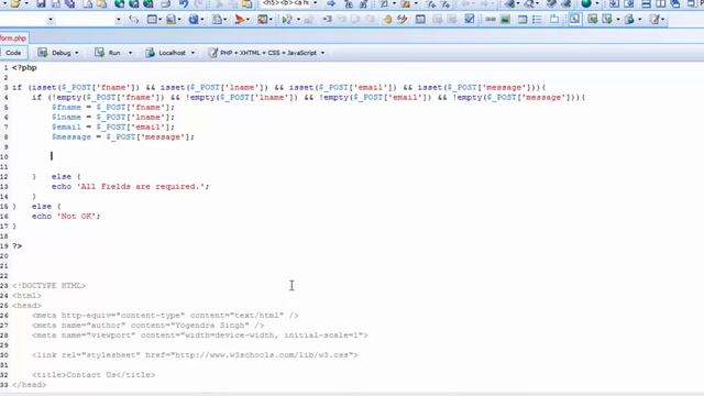 php Script to Send Email from Web Form смотреть онлайн