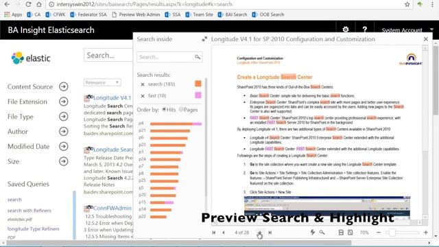 Sharepoint to Elasticsearch смотреть онлайн