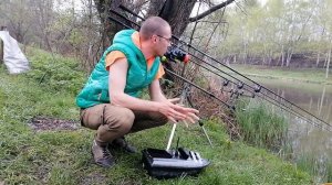 Удачная карповая рыбалка. Как ловить карпа на Pop Up и бутерброды. Ночная рыбалка. Карп в мае