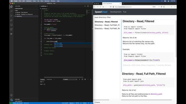 Code Faster With The Python SpeedSheet смотреть онлайн