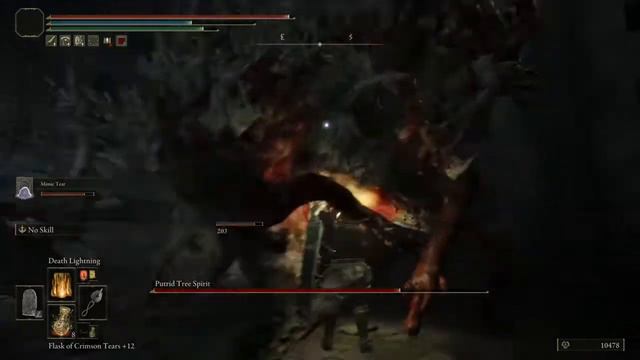 Elden Ring Putrid Tree Spirit NG+ Cheese with Bull Goat armour,Lightning,Eye Fire and mimic. смотреть онлайн