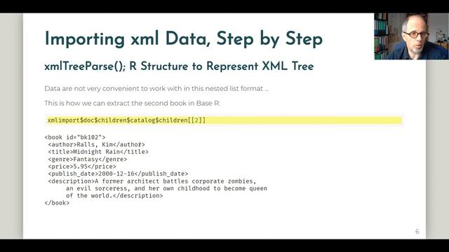 How to Import XML Data into R using the XML Package смотреть онлайн