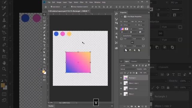 3D abstract squares | 3D абстрактные WOW квадратики смотреть онлайн