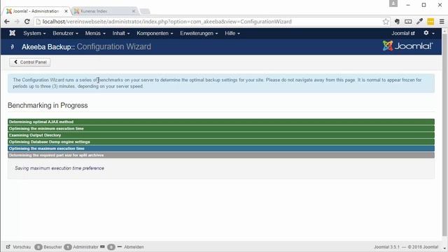 Kostenlose Vereins-Homepage mit Joomla # 09 Akeeba Backup installieren смотреть онлайн