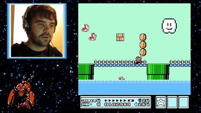 Retro Grand Prix 3: 100 Coins in Super Mario Bros. 3! смотреть онлайн