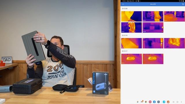 ✅Cool Tool - Infrared Thermal Imaging Camera Review - Phone Tablet Windows - Topdon TC001 смотреть онлайн